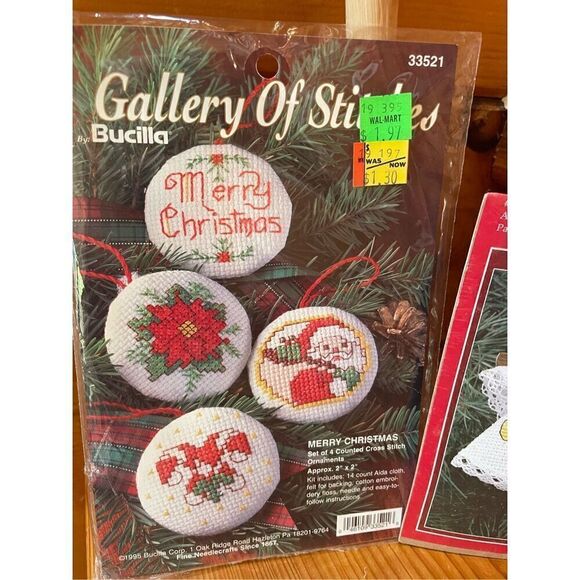 Cross Stitch Kit x2 - Picture 2 of 4